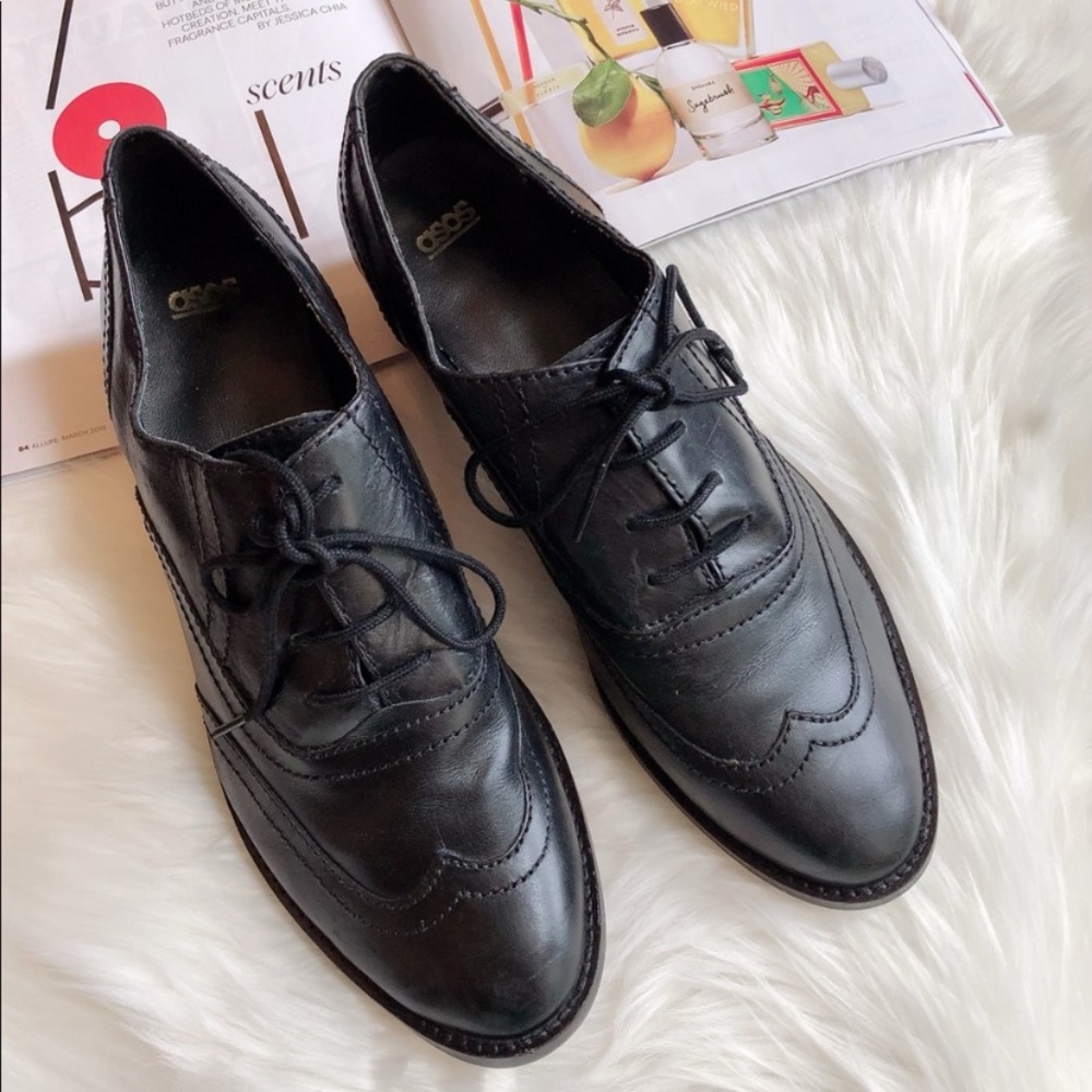 ASOS black oxfords
